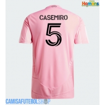 Camisa de time de futebol Inter Miami Casemiro #5 Replicas 1º Equipamento 2026-27 Manga Curta